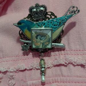 Artisan Bird Brooch